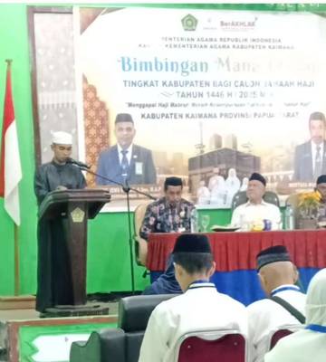 Calon Jemaah Haji Kaimana Siap Diberangkatkan