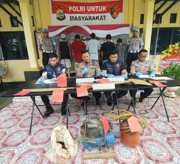Kapolres Kaimana Himbau Penambang Ilegal Segera Angkat Kaki