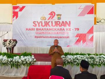 Bupati Kaimana Harap Polres Tingkatkan Pelayanan Kamtibmas 