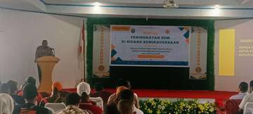 Pemkab Kaimana Dorong Pemuda Jadi Pengusaha Unggul