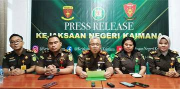 Kejari Kaimana Umumkan Putusan Kasus Eks Anggota Polri