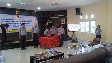 Kemenkum Papua Barat Teguhkan Zona Integritas Bersih 2026