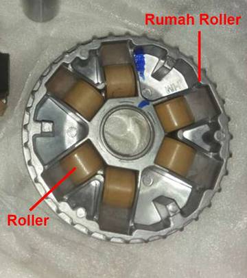 Fungsi Rumah Roller, Komponen Penting Pada Motor Matic