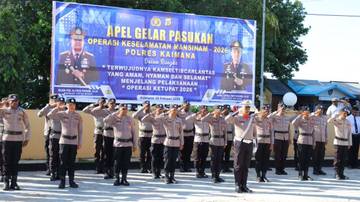 Polres Kaimana Gelar Operasi Keselamatan Mansinam 2026