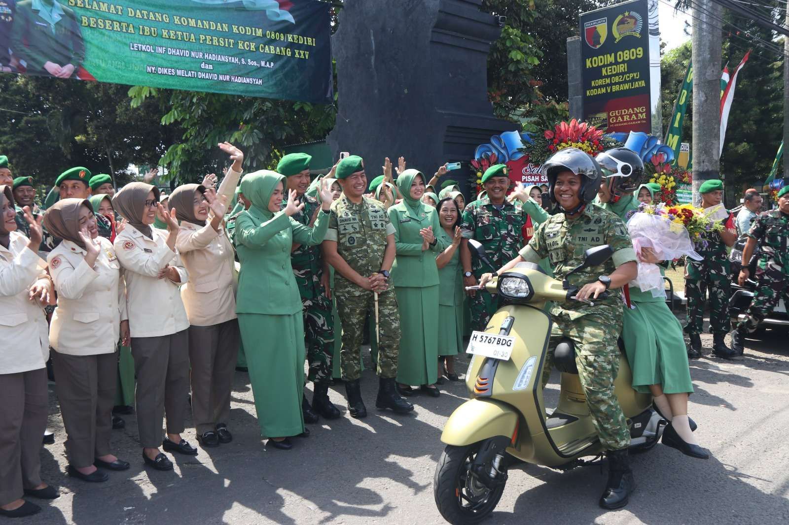 Letkol Inf Dhavid Resmi Jabat Dandim 0809 Kediri - RRI.co.id