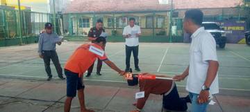 Polisi Gelar Rekonstruksi Kasus Pembunuhan Sekeluarga di Kediri