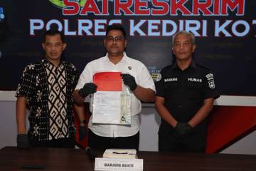 Pelaku Curanmor di Kota Kediri Terancam Hukuman Tujuh Tahun