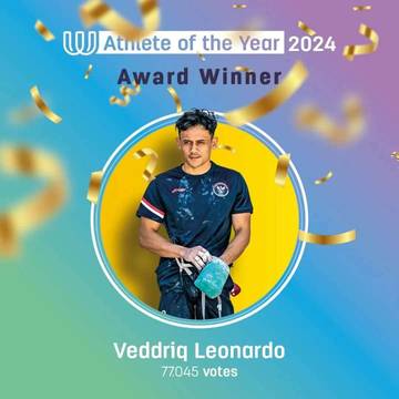 Veddriq Leonardo Terpilih Athlete of The Year 2024