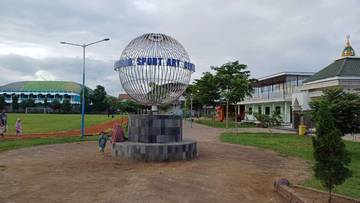 Ngronggo Sport Art Centre Ramai Dikunjungi Minggu Pagi