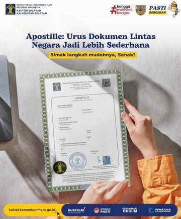 Layanan Apostille Permudah Pengesahan Dokumen Internasional