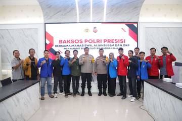 Sambut Ramadan, Polres Kediri Gelar Baksos Polri Presisi