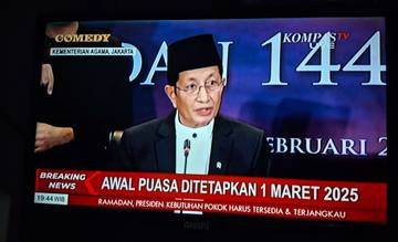 Warga Kediri Sambut 1 Ramadan 1446 Hijriah