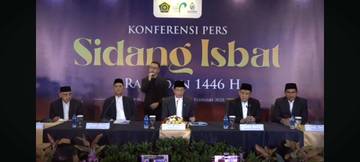 Sah ! Ramadhan Jatuh Tanggal 1 Maret
