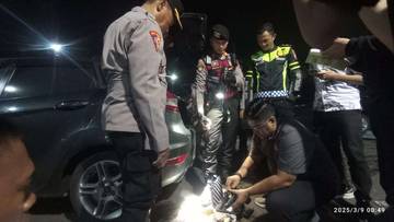Polres Kediri Kota Amankan Airsoft Gun Saat Razia
