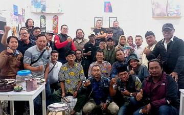 Kabag Ops Polres Kediri Kota Jalin Silaturahmi dengan Jurnalis