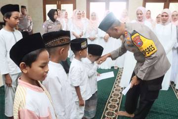 Kapolres Kediri Kota Sampaikan Pesan Penting di Peringatan Nuzulul Quran