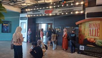 Bioskop Kediri Ramai Dikunjungi di Hari Kedua Lebaran
