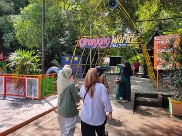 Masyarakat Mulai Ramai Kunjungi Wisata Gronjong Wariti Kediri