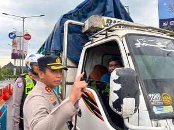 Operasi Ketupat Semeru 2025, Laka di Kediri Turun 