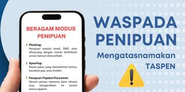 TASPEN Imbau Seluruh Peserta untuk Lindungi Data Pribadi