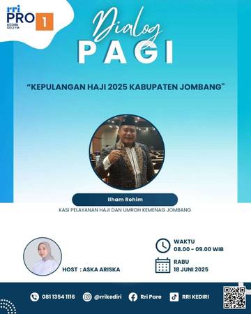 757 Jemaah Haji Jombang Tiba di Tanah Air