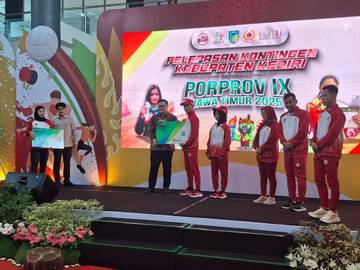 Bupati Kediri Targetkan Lima Besar Porprov 2025