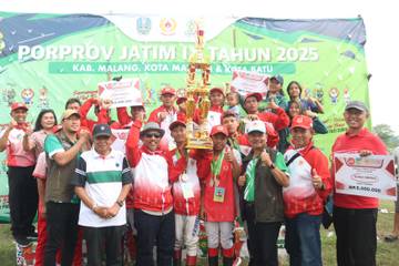 Cabor Berkuda Kabupaten Kediri Juara Umum Porprov Jatim