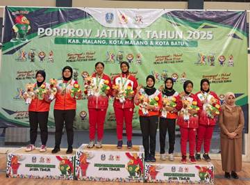 ​Tenis Meja Kabupaten Kediri Raih Tiga Medali