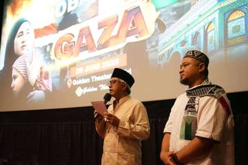 Gus Qowim Nobar Film Hayya 3 Gaza