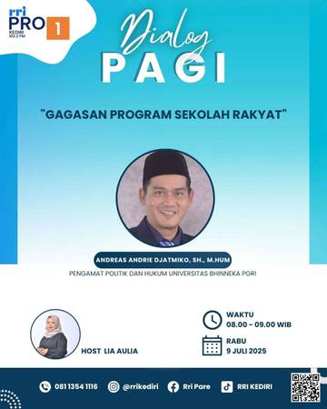 Sekolah Rakyat, Ikhtiar Pemerintah Menuju SDM Unggul