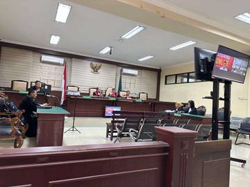 Sidang KONI Kota Kediri, Terdakwa Arif Ajukan Eksepsi