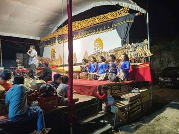 Wayang Kulit Templek, Simbol Syukur dan Persatuan