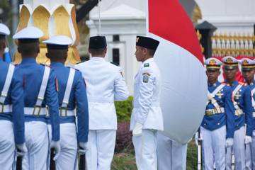 Kapolresta Kediri Apresiasi Perjuangan Puteranya Jadi Paskibraka Nasional