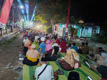 Ribuan Jamaah Padati Harlah Yamisda dan Shalawatan Kediri