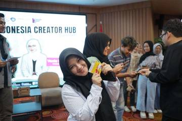 Indosat Gali Potensi Anak Muda Jadi Konten Kreator