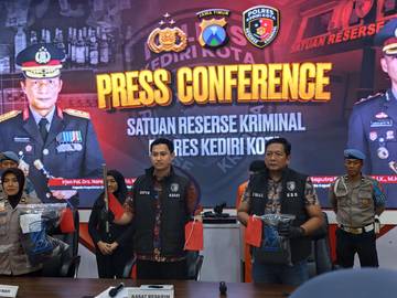 Polres Kediri Ungkap Pengeroyokan, Motif Sepele Tanya "Kelompok Mana"