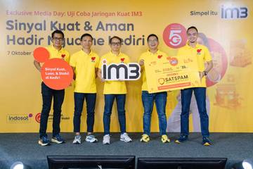Tumbuhkan Ekonomi, Indosat Kampanye Sinyal Kuat-Aman Di Kediri