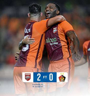 Borneo FC Perpanjang Rekor Tak Terkalahkan