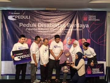 XLSMART Gelar Pelatihan Literasi Digital dan Kewirausahaan Disabilitas