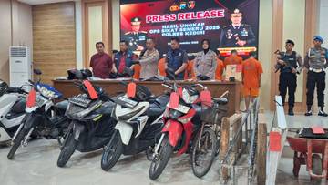 Operasi Sikat Semeru, Polres Kediri Ungkap 15 Kasus