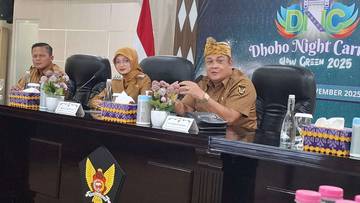 Semarak Dhoho Night Carnival Hadirkan Tema Glow Green