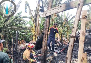 Rumah ODGJ di Kabupaten Kediri Dilalap Api