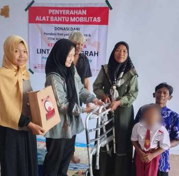 Lintang Dapat Alat Bantu, Asa Baru Tumbuh Kembali