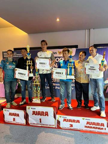 Kejuaraan Billiar Pool Turmanent Kota Kediri Berakhir