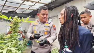 Polisi Dalami Dugaan Transaksi Online Kasus Ganja Rumahan di Jombang