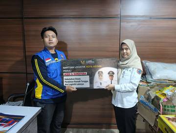 Bantuan Warga Kediri Untuk Korban Bencana Sumatera, Tersampaikan