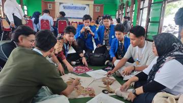 ​Berbekal AI, Mahasiswa Indonesia-Malaysia Semangat Melestarikan Batik