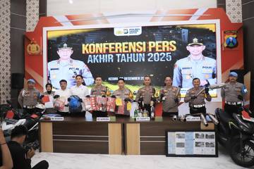 Tren Kriminalitas Kota Kediri Naik 15 Persen