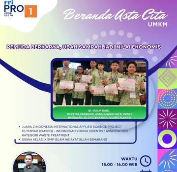 Pemuda Berkarya Sulap Popok Bayi jadi Bantal