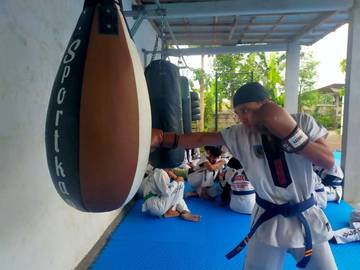Atlet Tarung Derajat Kediri Tambah Latihan Kejar Prestasi